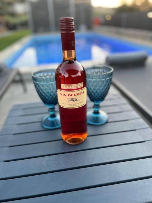 Roumelí Villa Sheila With Private Pool מראה חיצוני תמונה